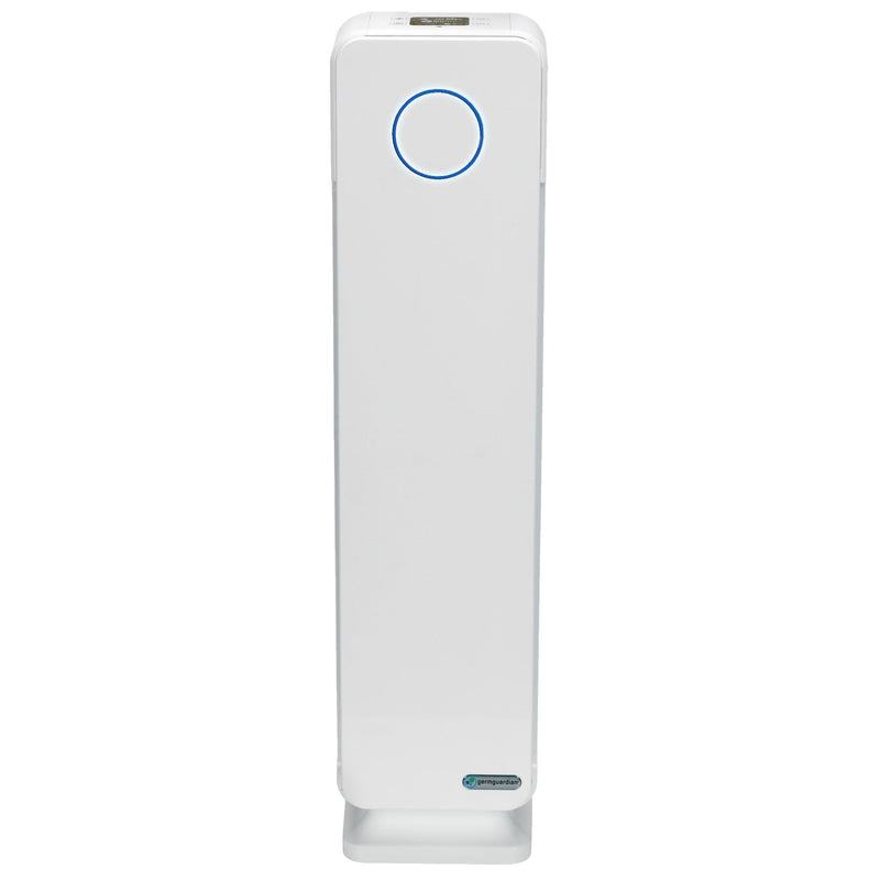GermGuardian AC5350 Elite 4-in-1 Air Purifier with HEPA Filter UV-C Sanitizer and Odor Reduction, 28-Inch Digital Tower (white)