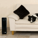 GermGuardian AC4300 Elite 5-in-1 Air Purifier with Pet Pure HEPA Filter, UV-C Sanitizer and Odor Reduction, 22-Inch Tower (black)